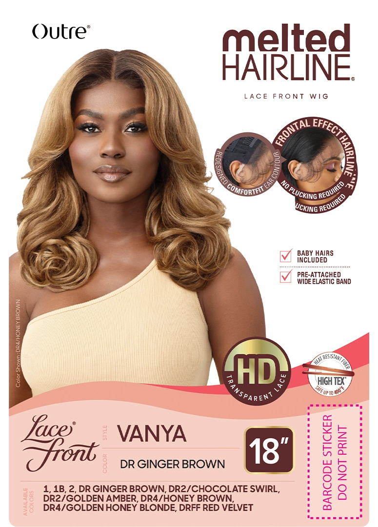 Outre Melted Hairline Synthetic HD Lace Front Wig Vanya product tag