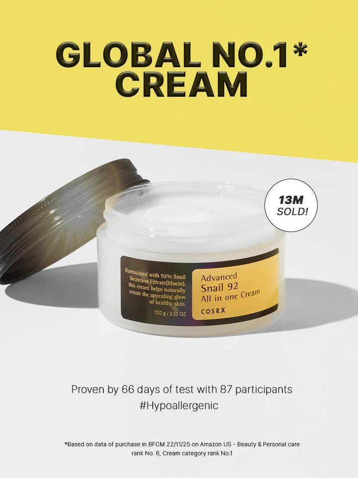 Advanced Snail 92 All in one Cream 100g (3.52 oz)