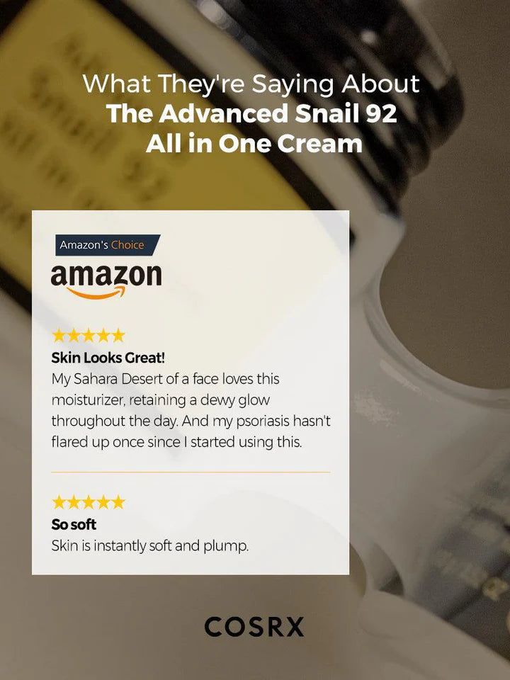 Advanced Snail 92 All in one Cream 100g (3.52 oz)
