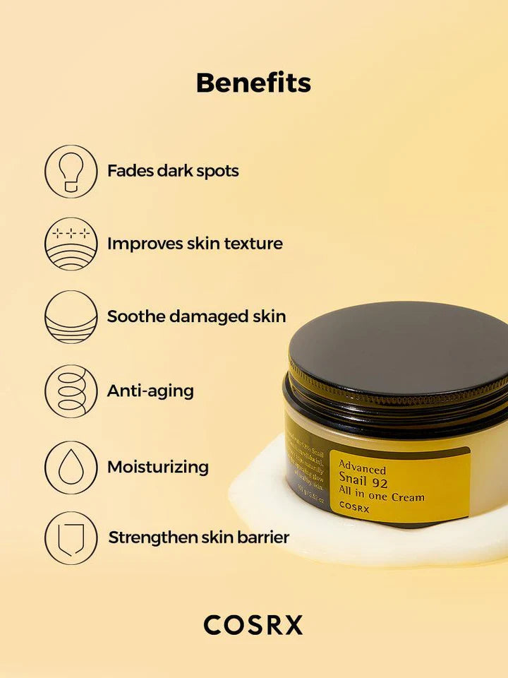 Advanced Snail 92 All in one Cream 100g (3.52 oz)