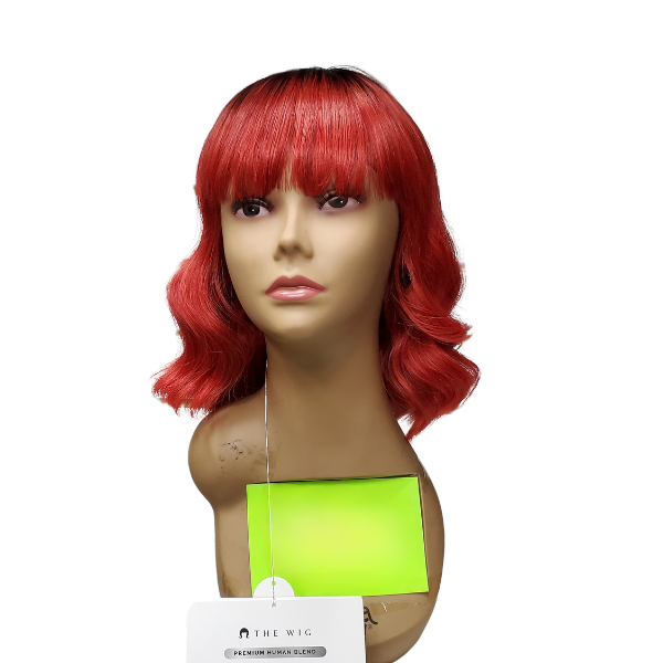 The Wig Human Hair Blend Wig HH CINDY 10"