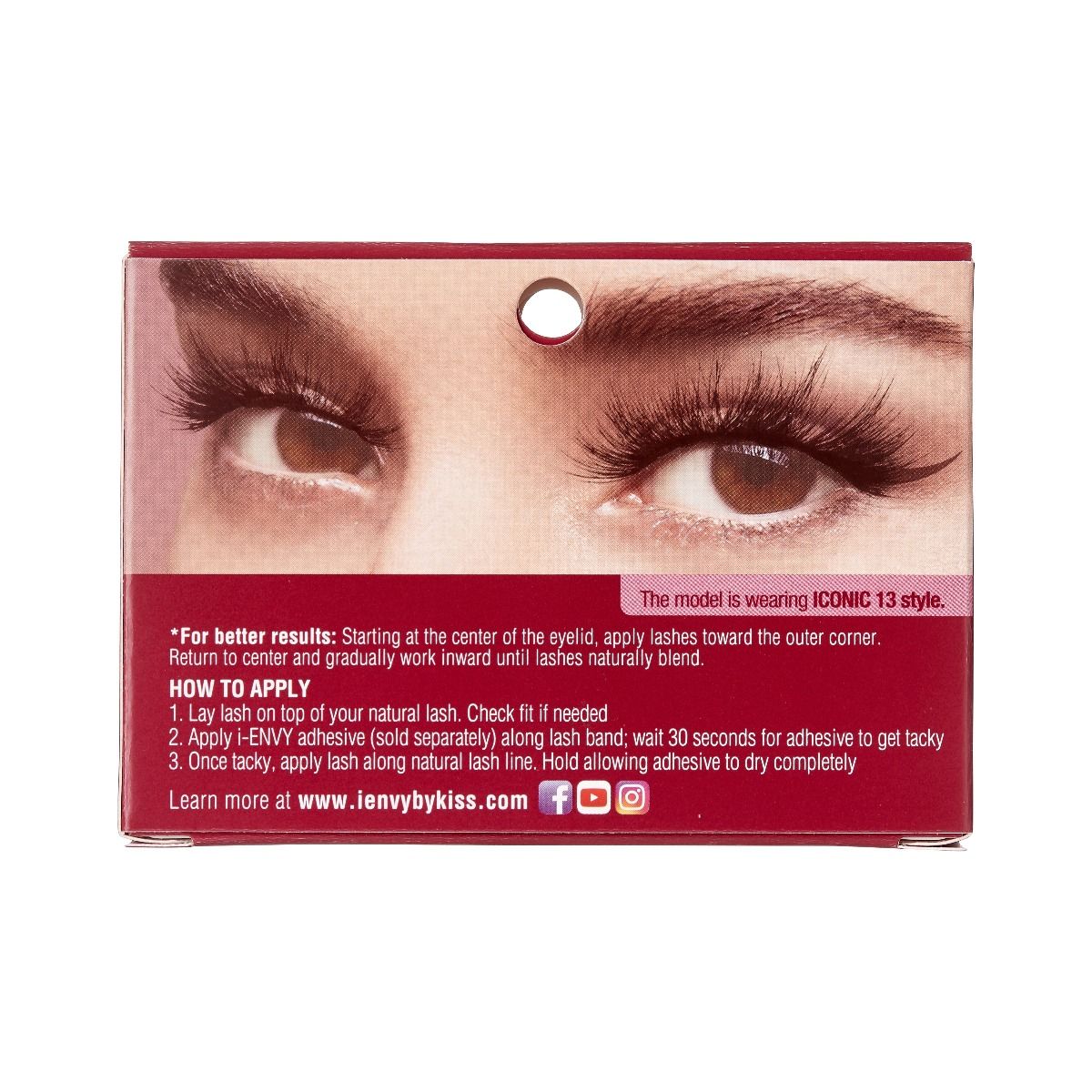 iEnvy by Kiss 3D Collection Angle & Volume Lightweight CHIC KPEI13