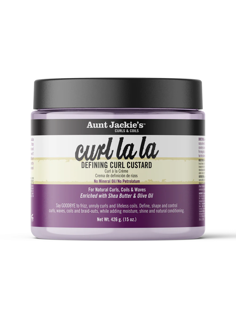 Aunt Jackie's Curl La La Defining Curl Custard 15 oz