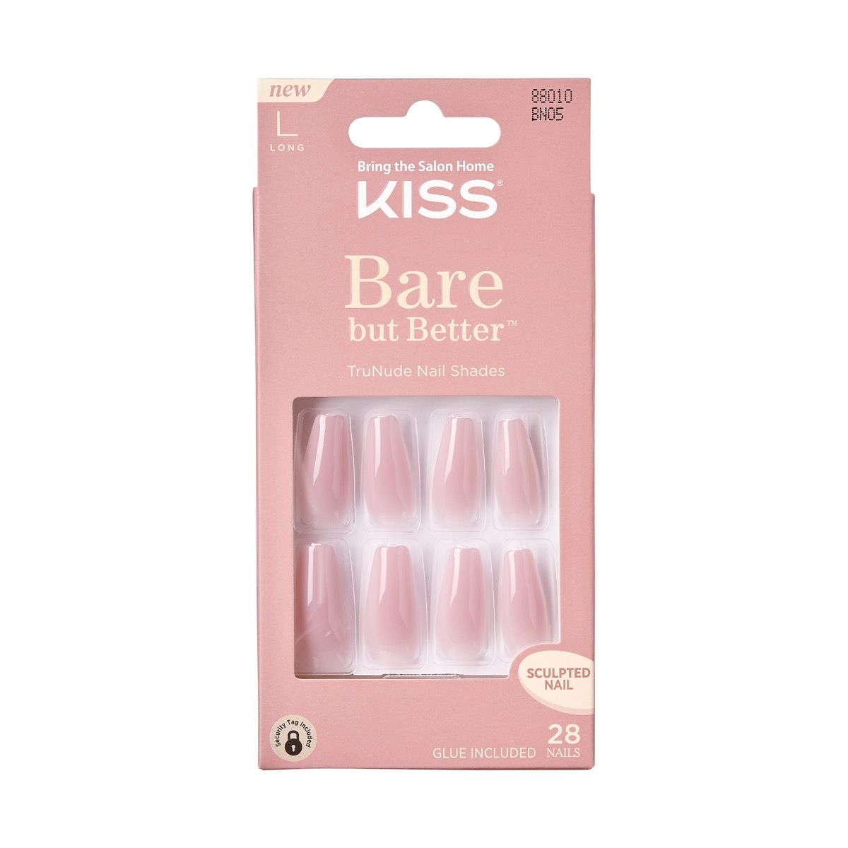 Kiss Bare but Better Nude Nails BERRY NUDE - BN05