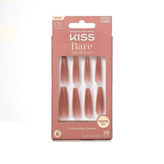 Kiss Bare but Better Nude Nails FREE MIND - BN09