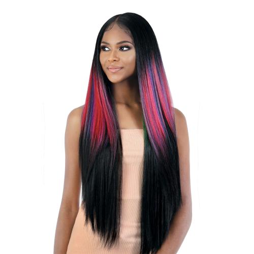 Motown Tress Synthetic 13X6 HD Invisible Lace Front Wig LS136 CHIC