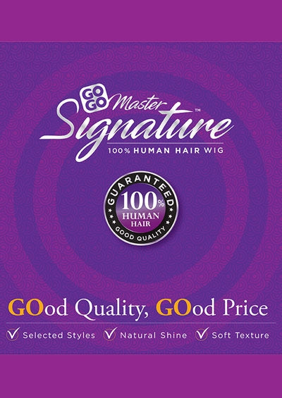 Harlem 125 100% Human Hair GoGo Master Signature Wig - GS901