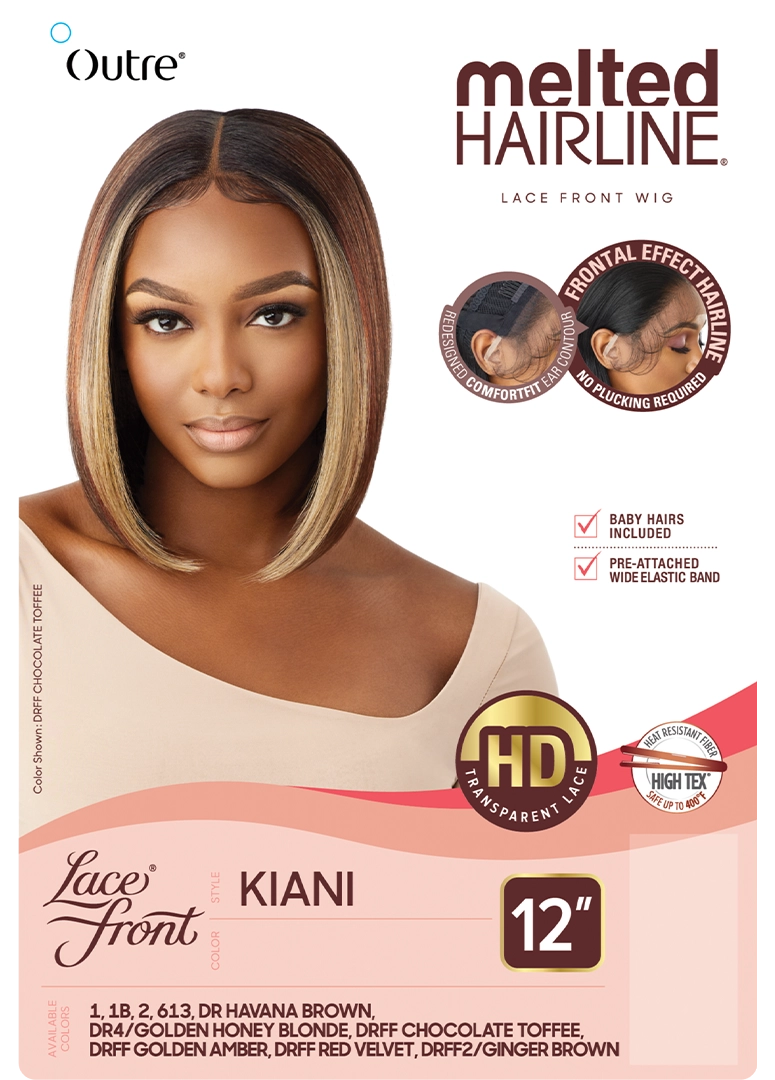 Outre Melted Hairline Glueless HD Lace Front Wig Kiani