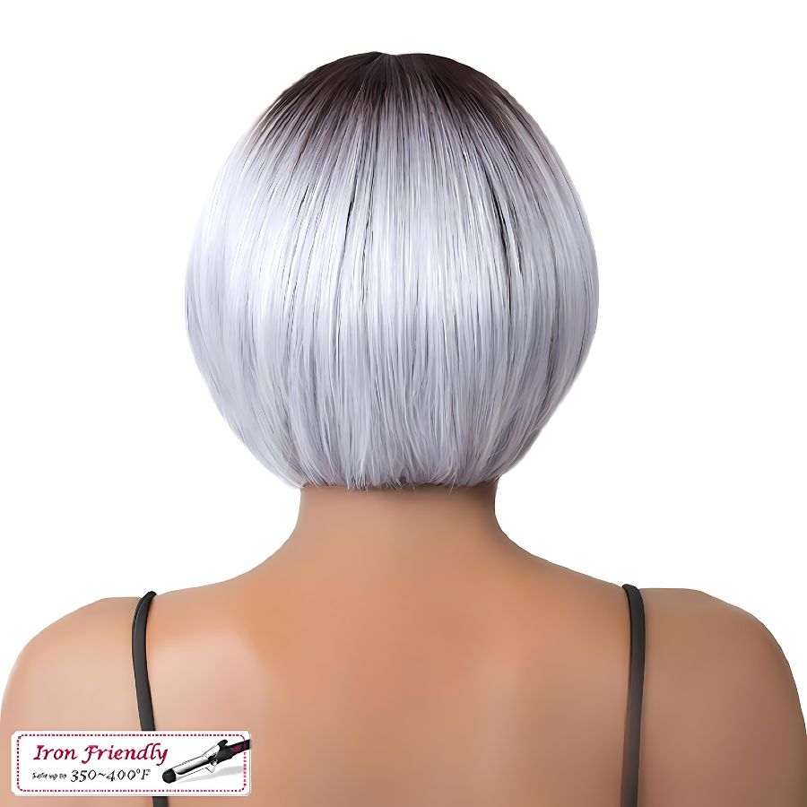 It's A Wig Bob with Bang Synthetic Wig Bocut-3