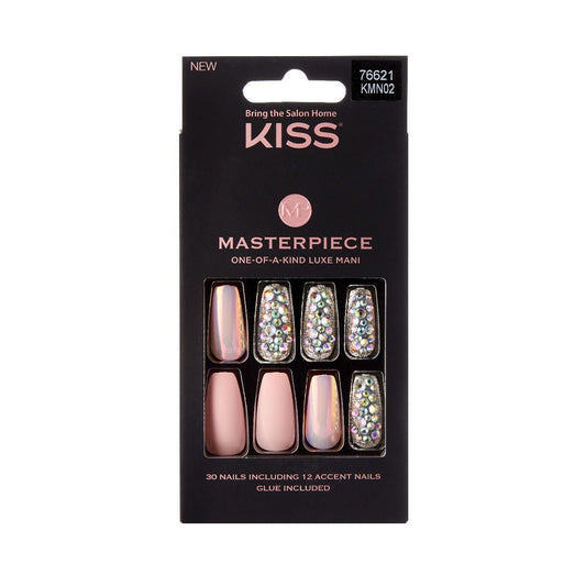 Kiss Masterpiece One-Of-A-Kind Luxe Mani Nails EVERYTIME I SLAY - KMN02