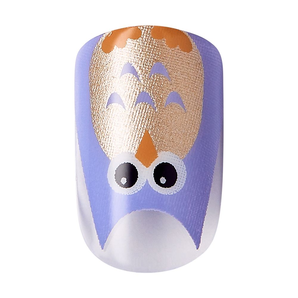 Kiss Gold Finger Little Diva Sticker Nails Quitetime- BLL08