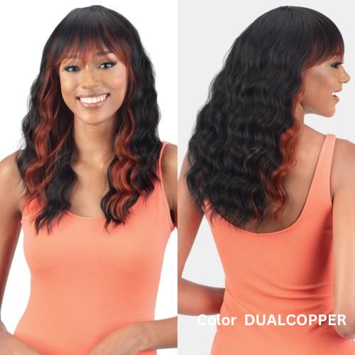 Mayde Beauty Human Hair Blend Wig Mocha Honey