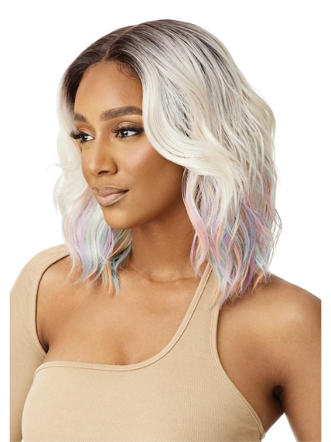 Outre Synthetic Lace Front Wig Color Bomb Marina