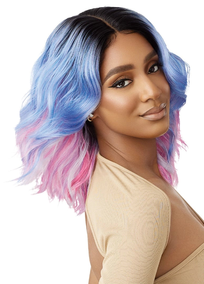 Outre Synthetic Lace Front Wig Color Bomb Marina