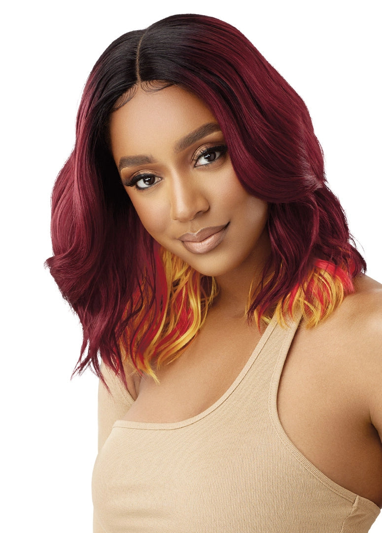 Outre Synthetic Lace Front Wig Color Bomb Marina