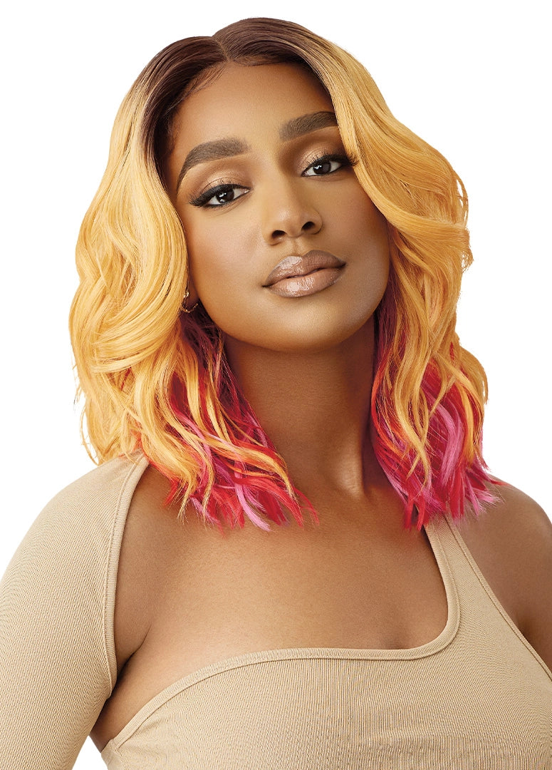 Outre Synthetic Lace Front Wig Color Bomb Marina