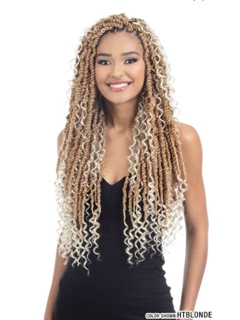 Mayde Beauty 4X Modern Soft Boho Twist Crochet Braid 22"