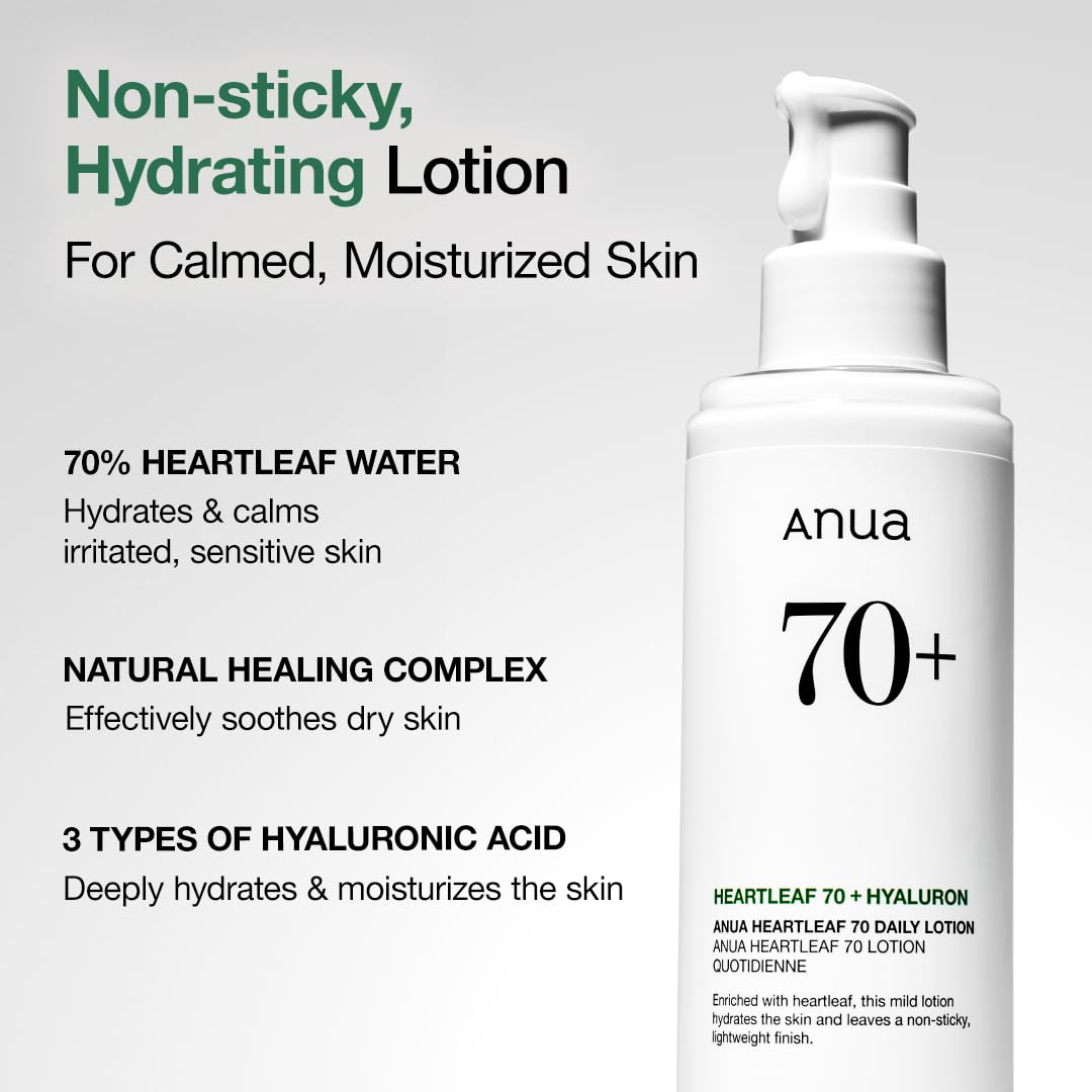 Anua - Heartleaf 70 Daily Lotion 200ml/6.76fl oz.