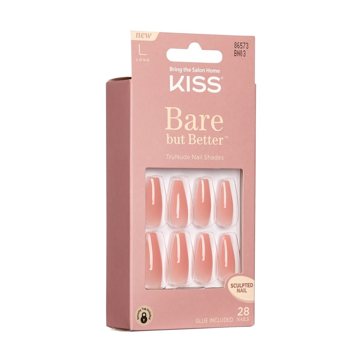 Kiss Bare but Better Nude Nails NUDE GLOW - BN03