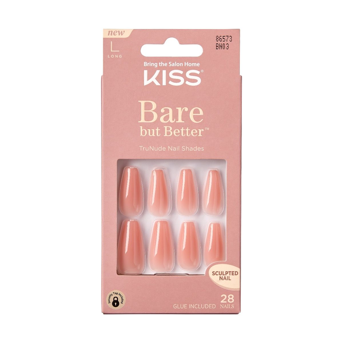 Kiss Bare but Better Nude Nails NUDE GLOW - BN03