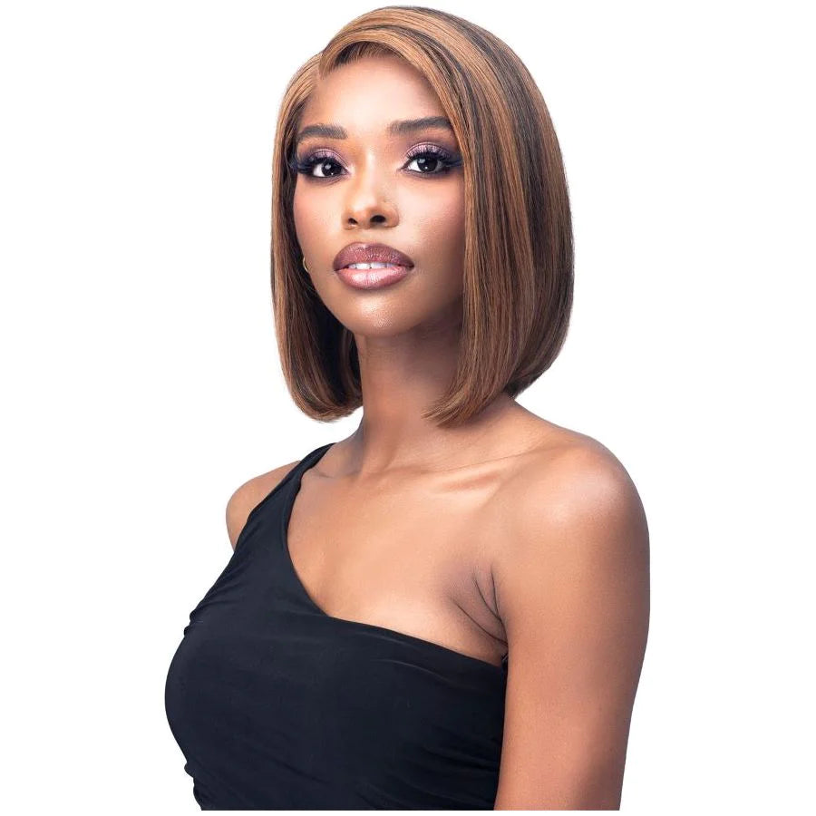 Bobbi Boss 100% Unprocessed Human Hair Lace Front Wig - MHLF546 Rosalie