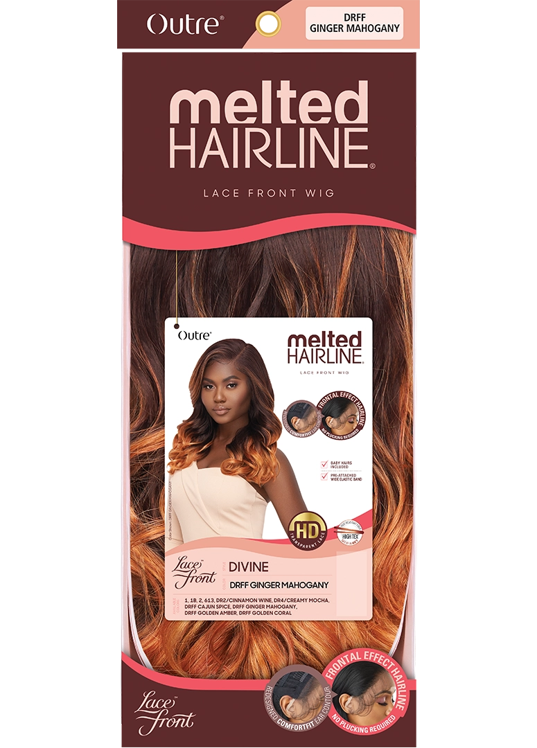 Outre Melted Hairline Glueless HD Lace Front Wig Divine