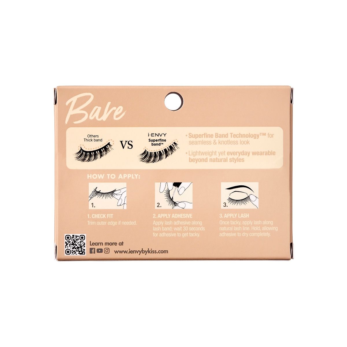 iENVY Beyond Natural Bare Lashes - IB03