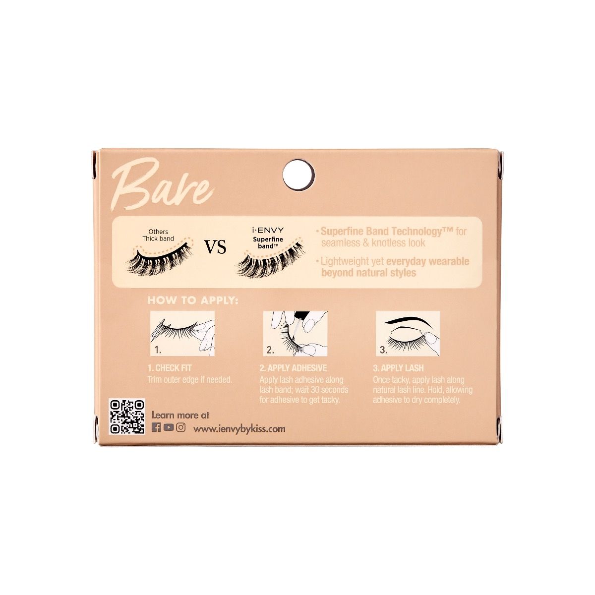 iENVY Beyond Natural Bare Lashes - IB05