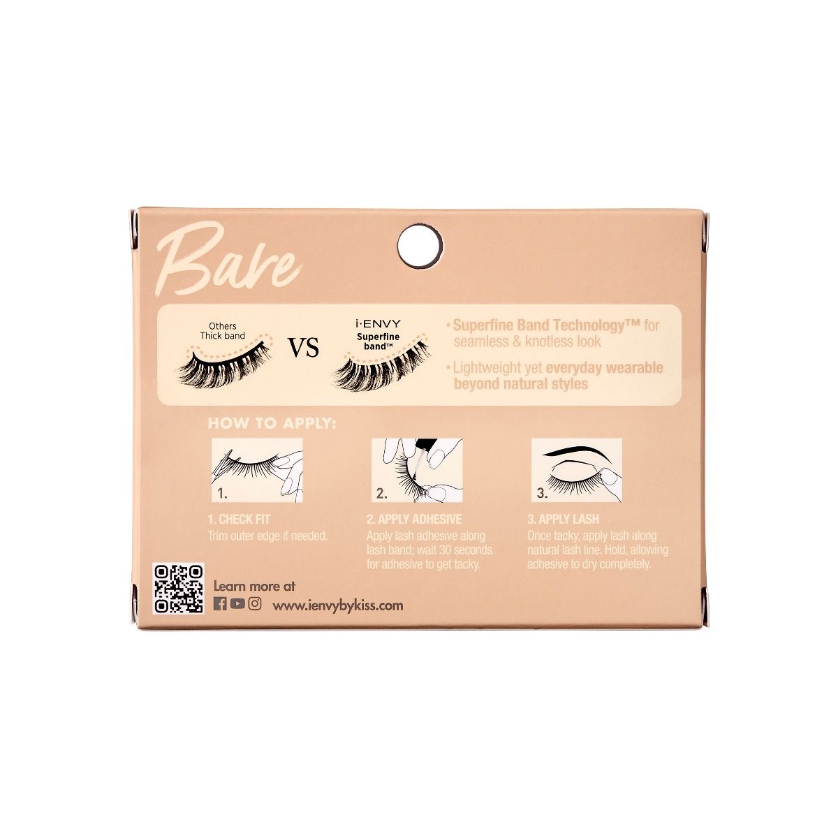 iENVY Beyond Natural Bare Lashes - IB06