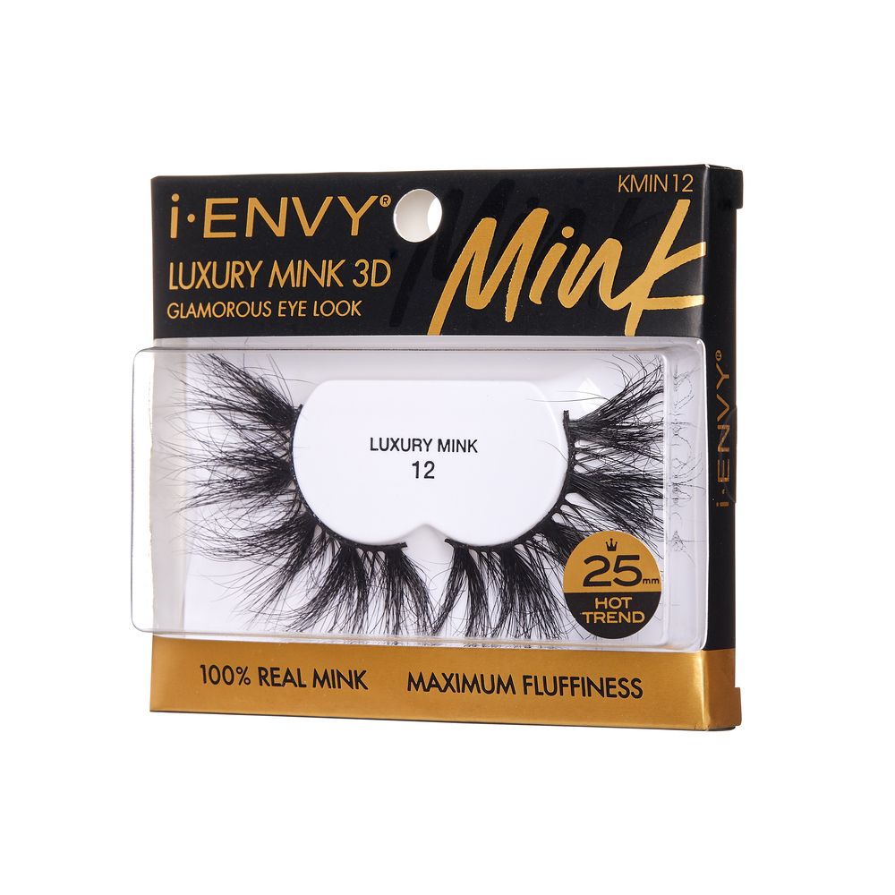 iENVY Luxury Mink 3D Lashes - KMIN12