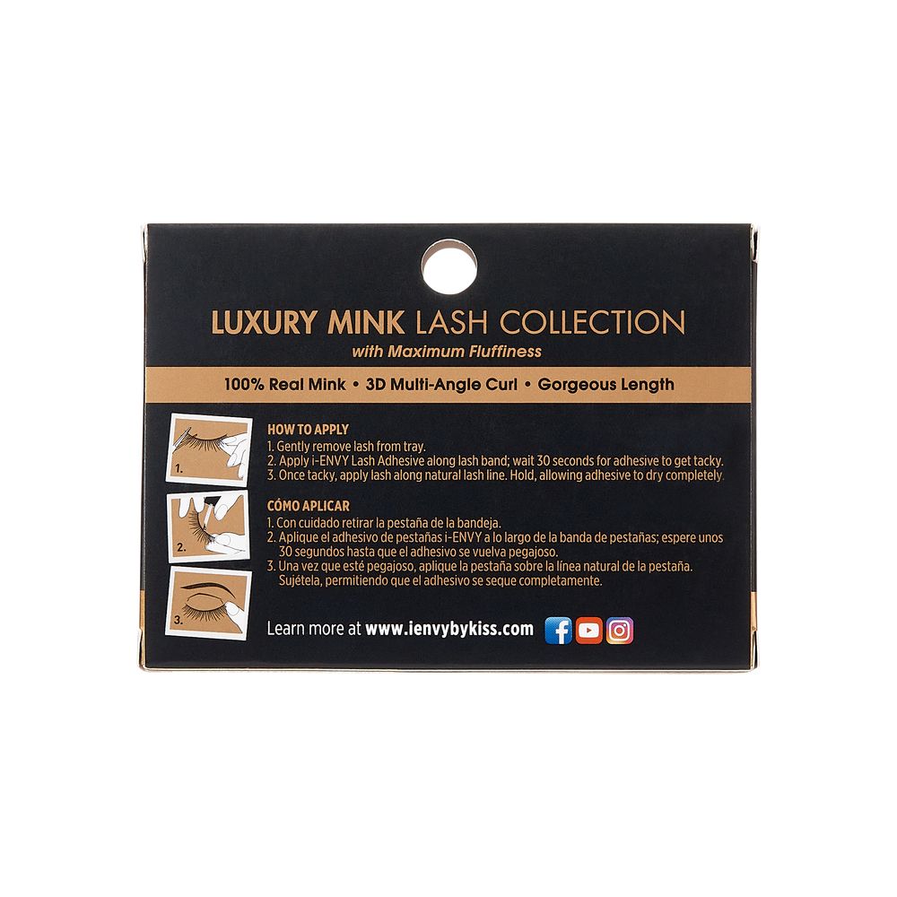 iENVY Luxury Mink 3D Lashes - KMIN13