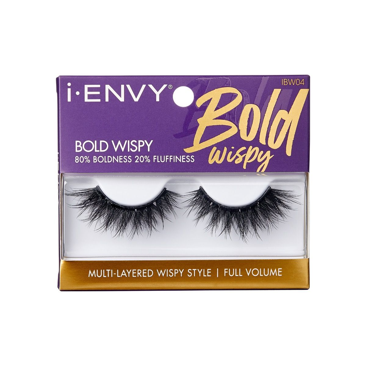 iENVY Eyelashes Bold and Wispy - IBW04