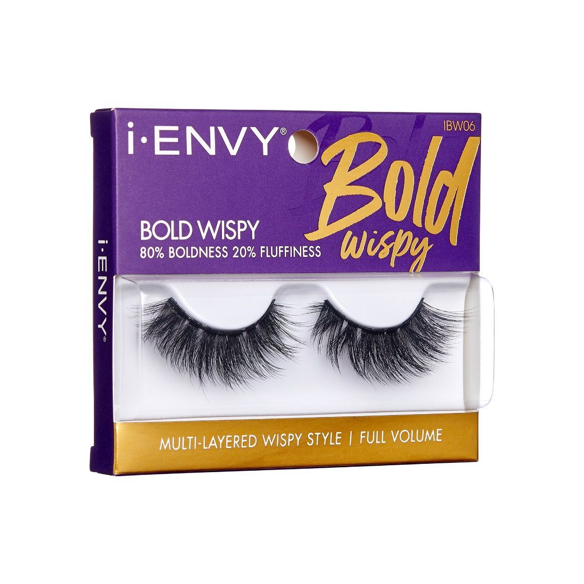 iENVY Eyelashes Bold and Wispy - IBW06