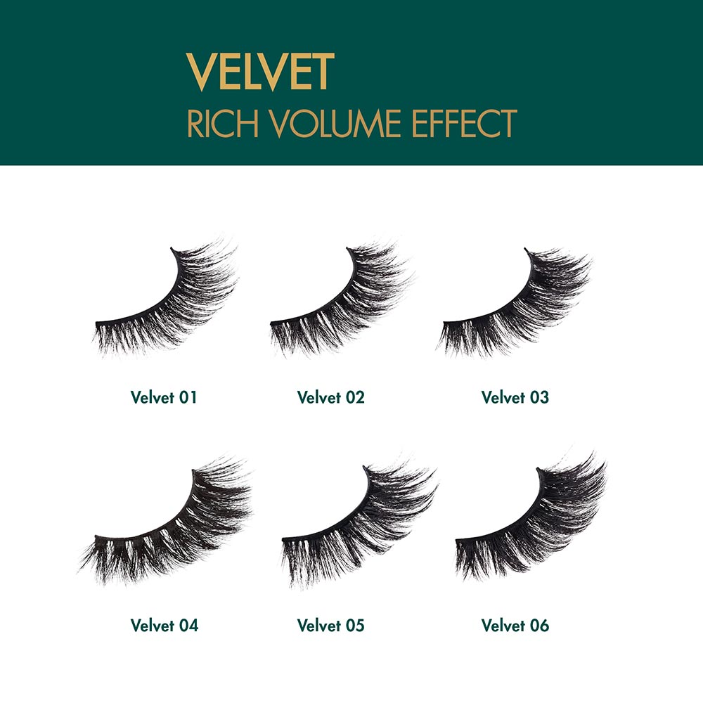 iEnvy Velvet Rich Volume Effect Lashes - IVT01