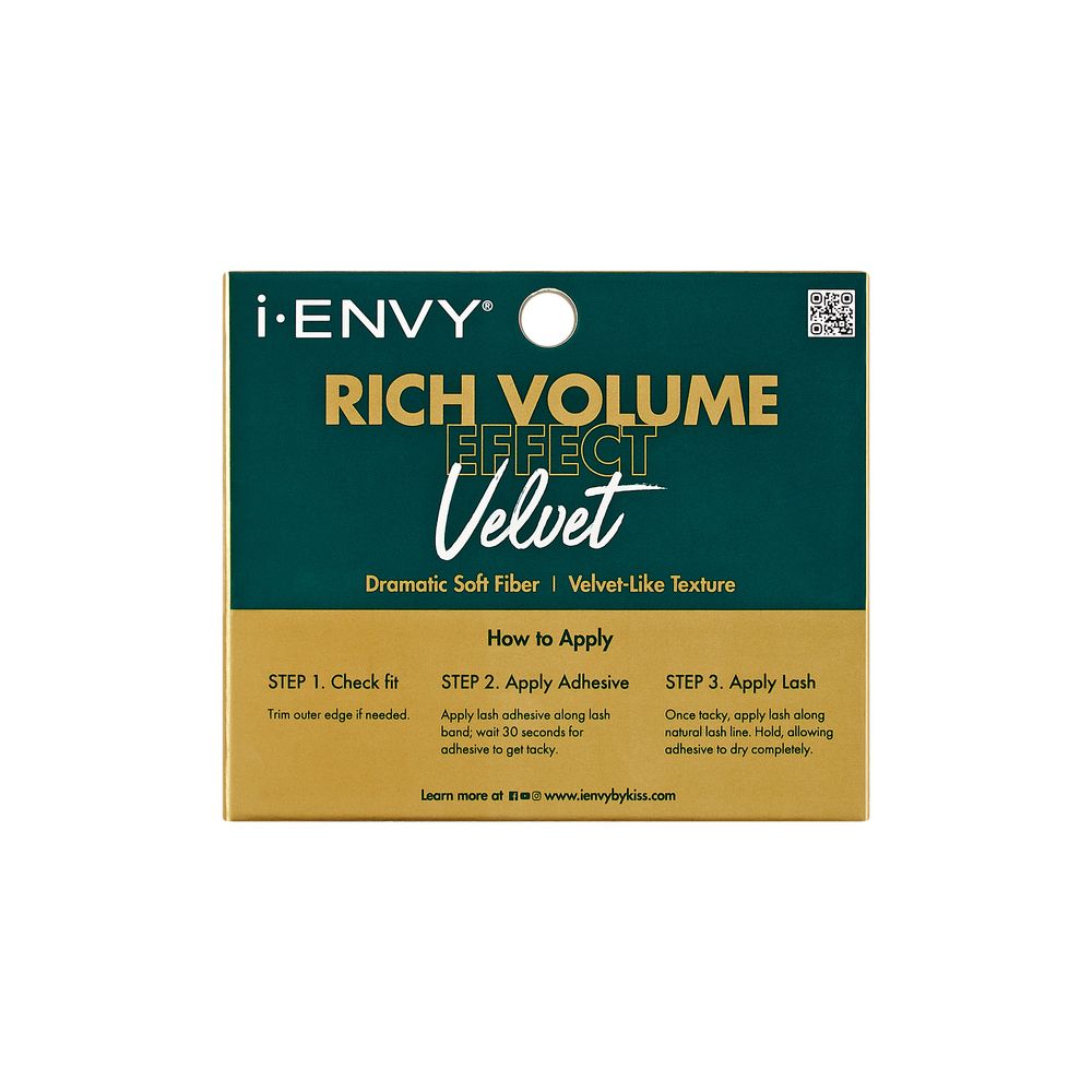 iEnvy Velvet Rich Volume Effect Lashes - IVT01