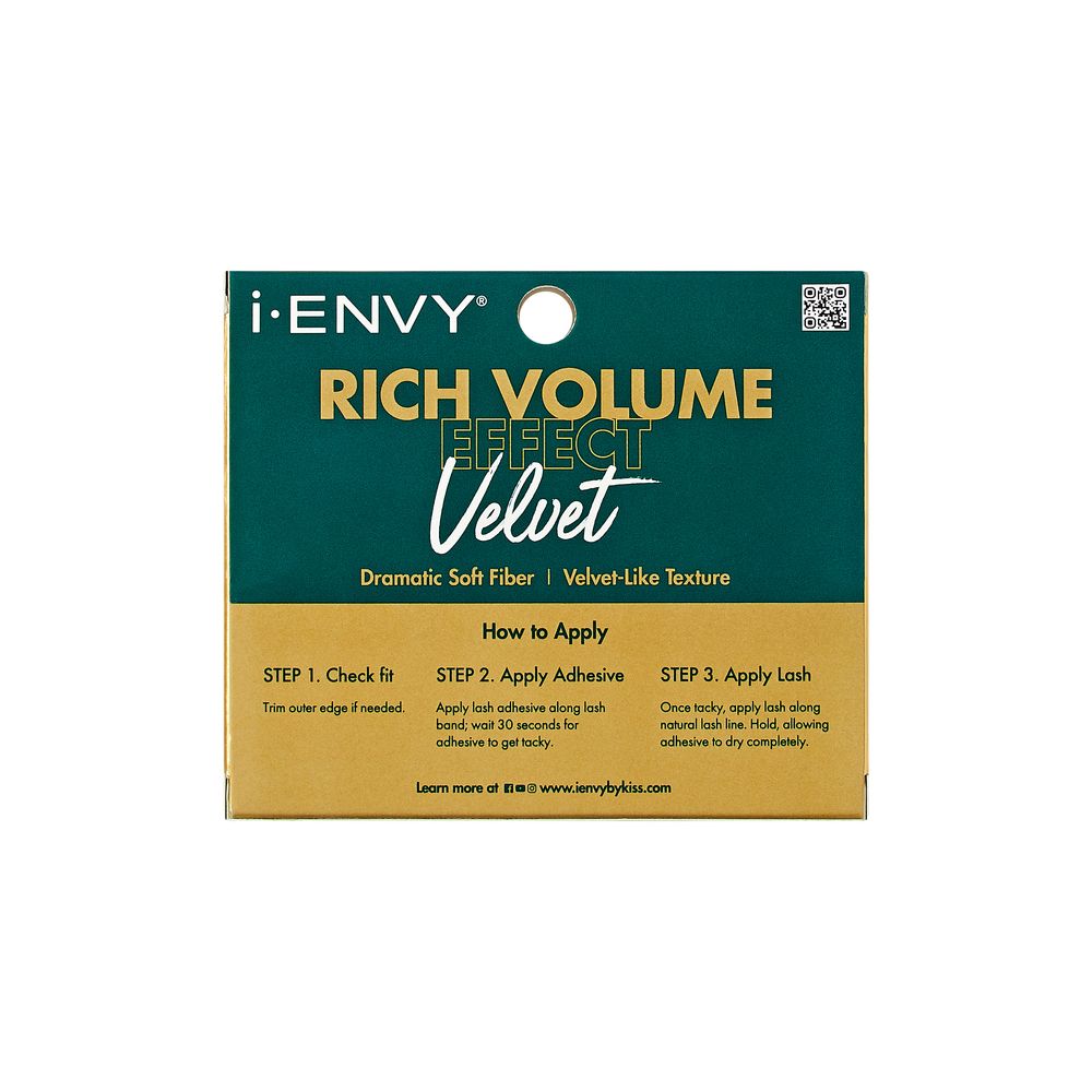 iEnvy Velvet Rich Volume Effect Lashes - IVT06