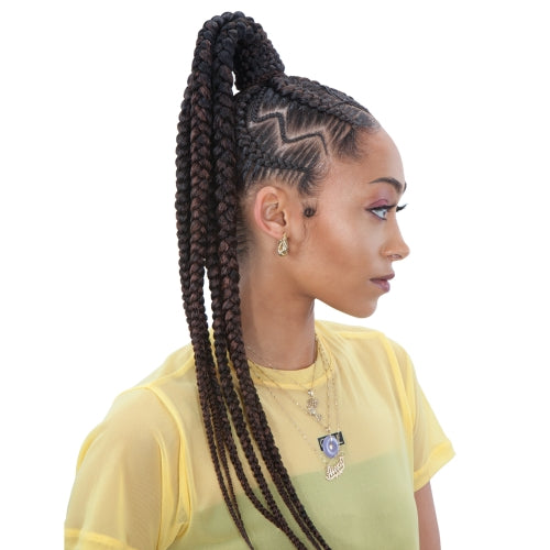 FreeTress Natural Texture Braids Pre-Stretched 3X Braid 301 - 28"