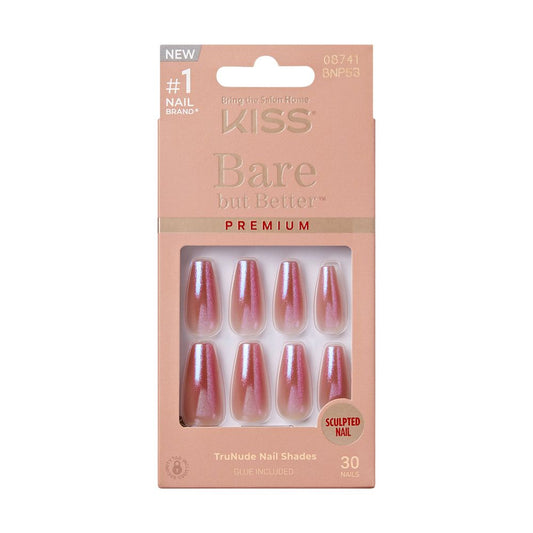Kiss Bare but Better Premium Nails SHINY- BNP53
