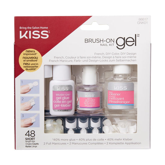 KISS Brush-On Gel Nail Kit - GNK01