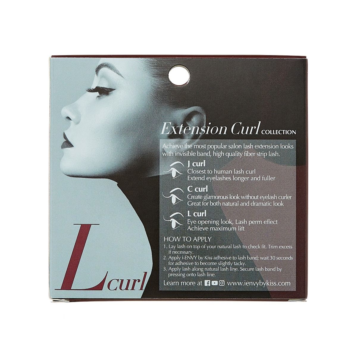 iENVY Extension L Curl Eyelashes - KLEC07