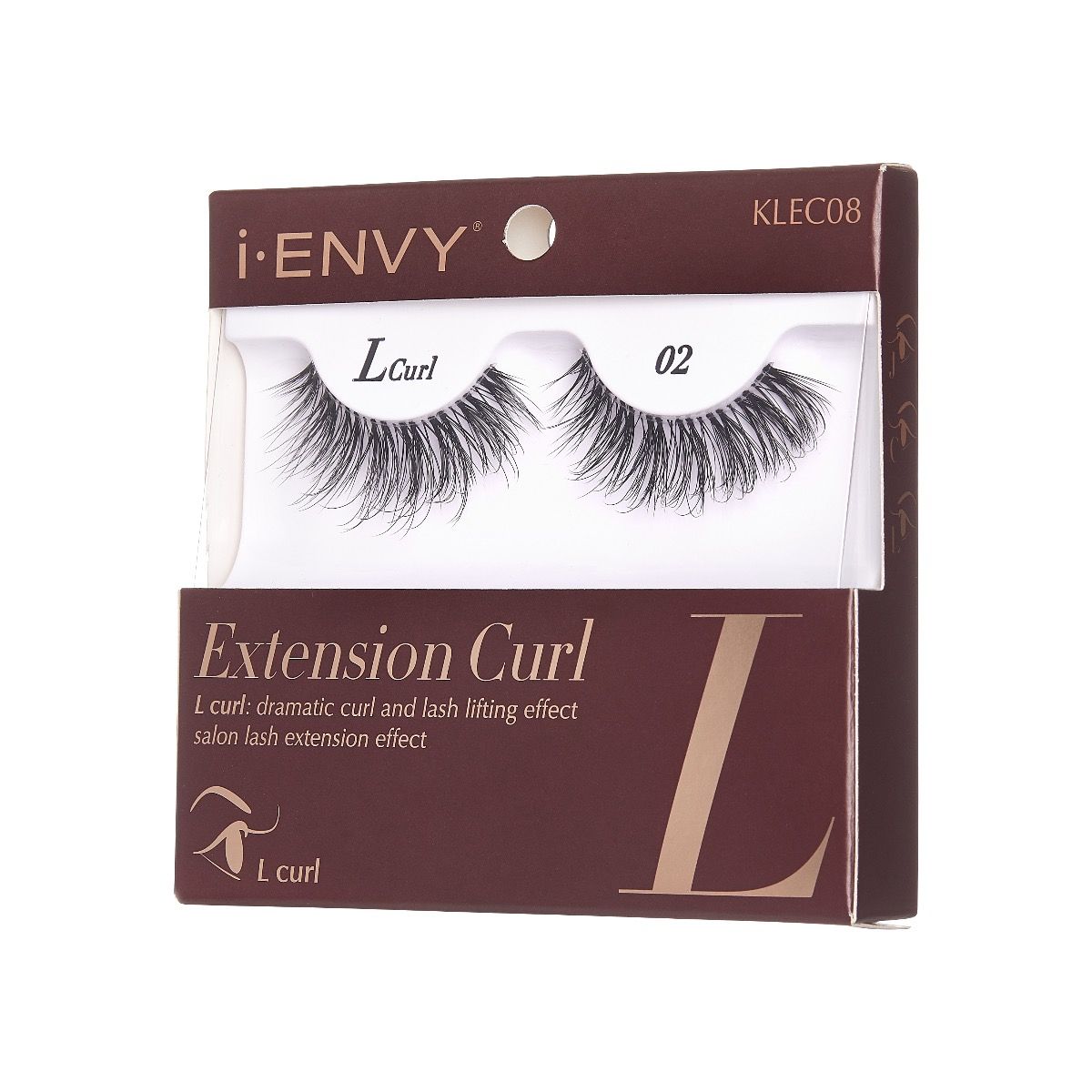 iENVY Extension L Curl Eyelashes - KLEC08