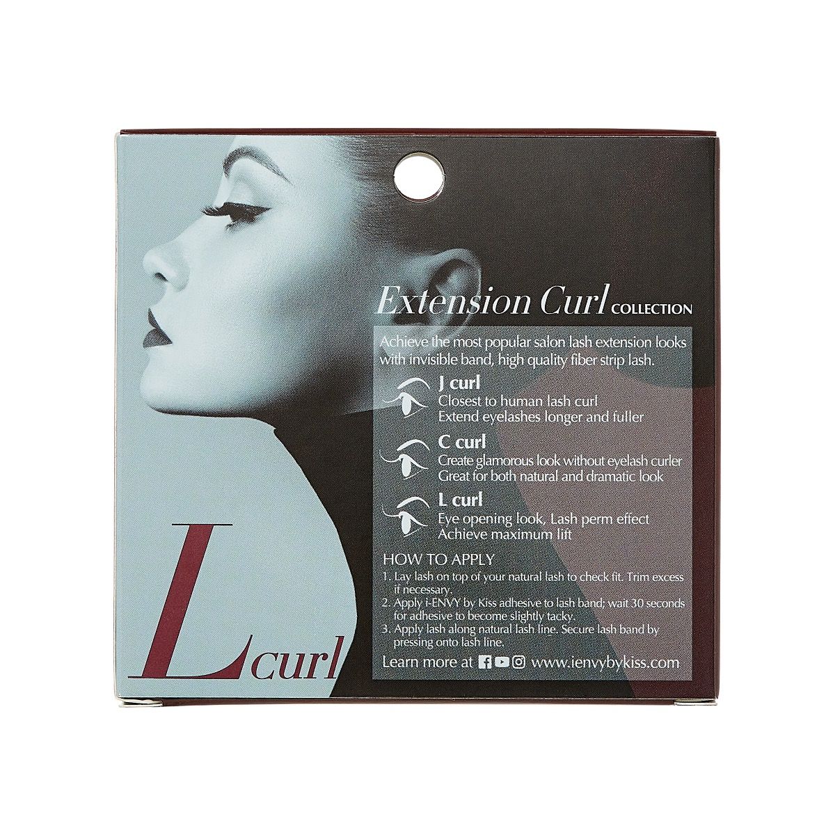 iENVY Extension L Curl Eyelashes - KLEC08