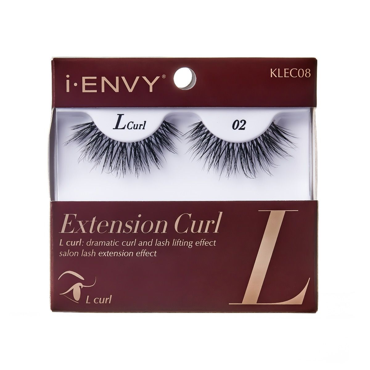 iENVY Extension L Curl Eyelashes - KLEC08