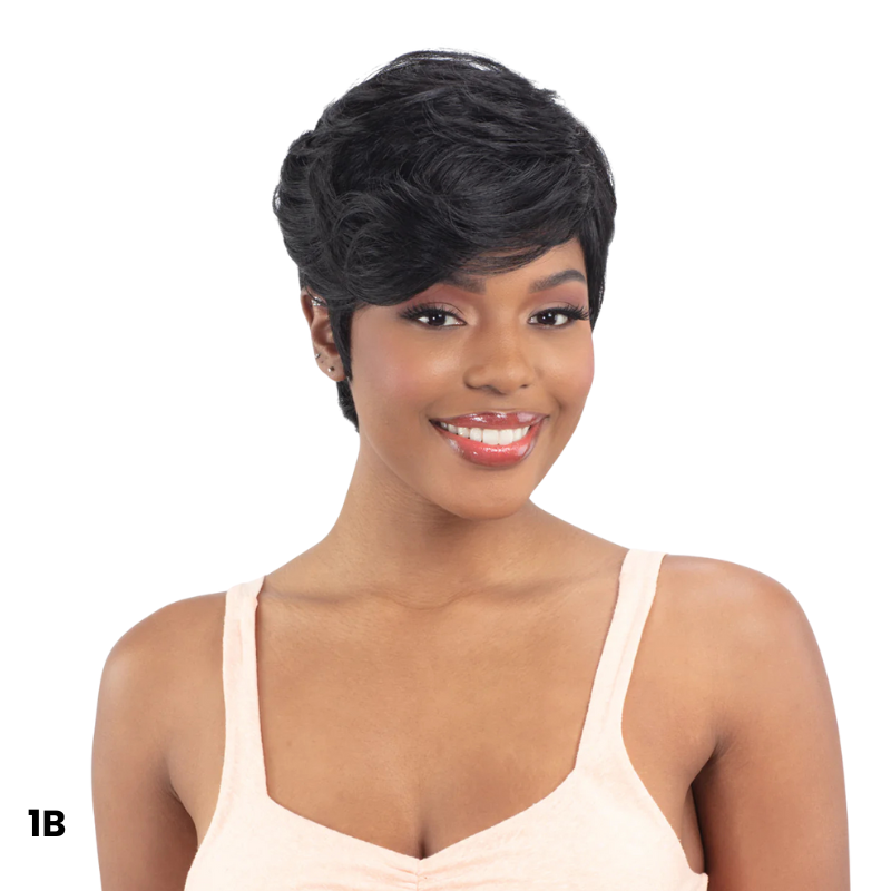 Mayde Beauty Human Hair Blend Wig Mocha Marble