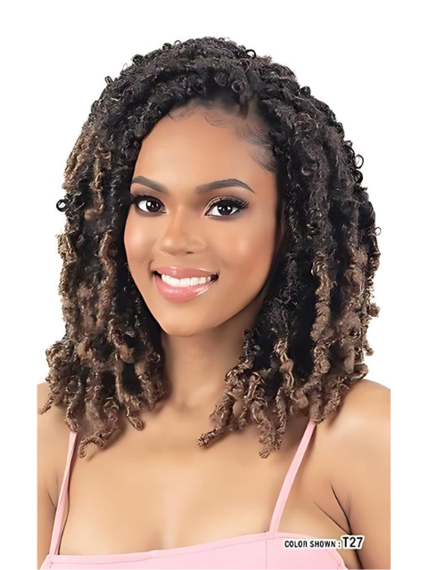 Mayde Beauty Crochet Braid 2X Water Wave Butterfly Loc 10"