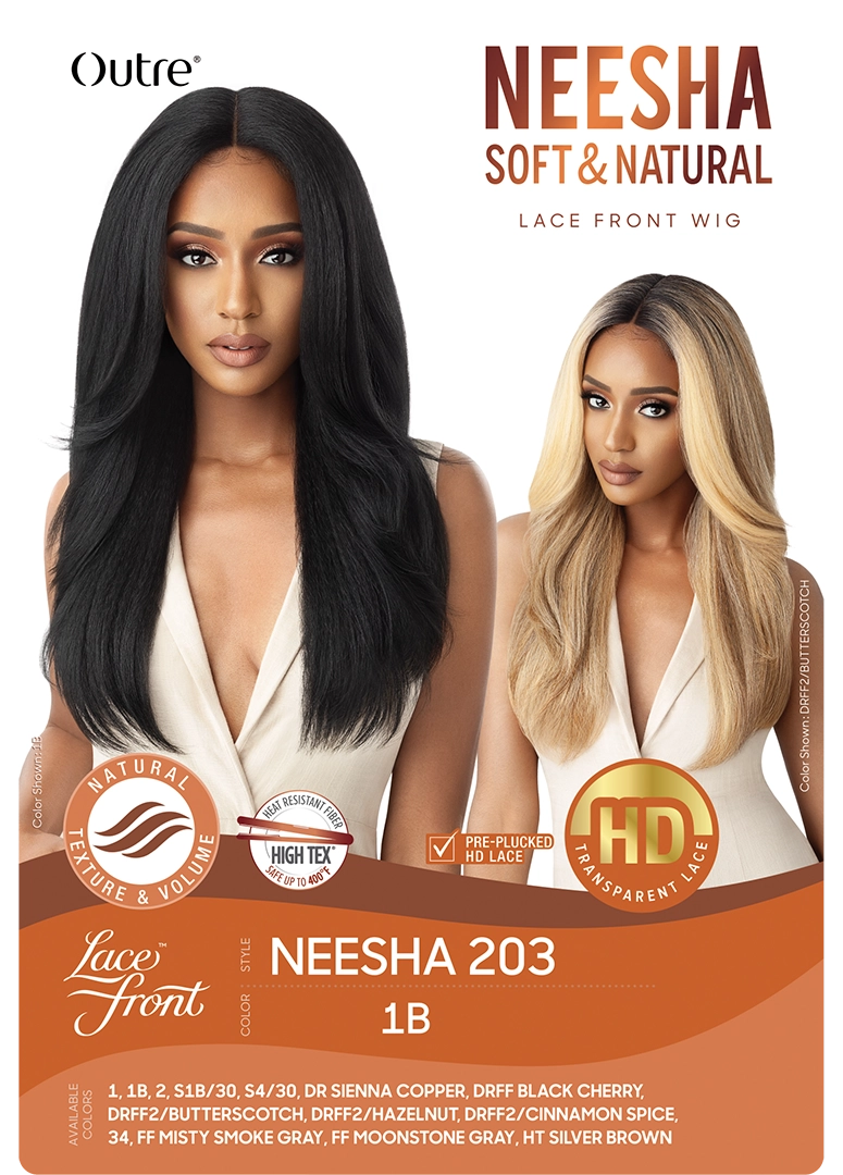 Outre Lace Front Wig Soft N Natural Neesha 203