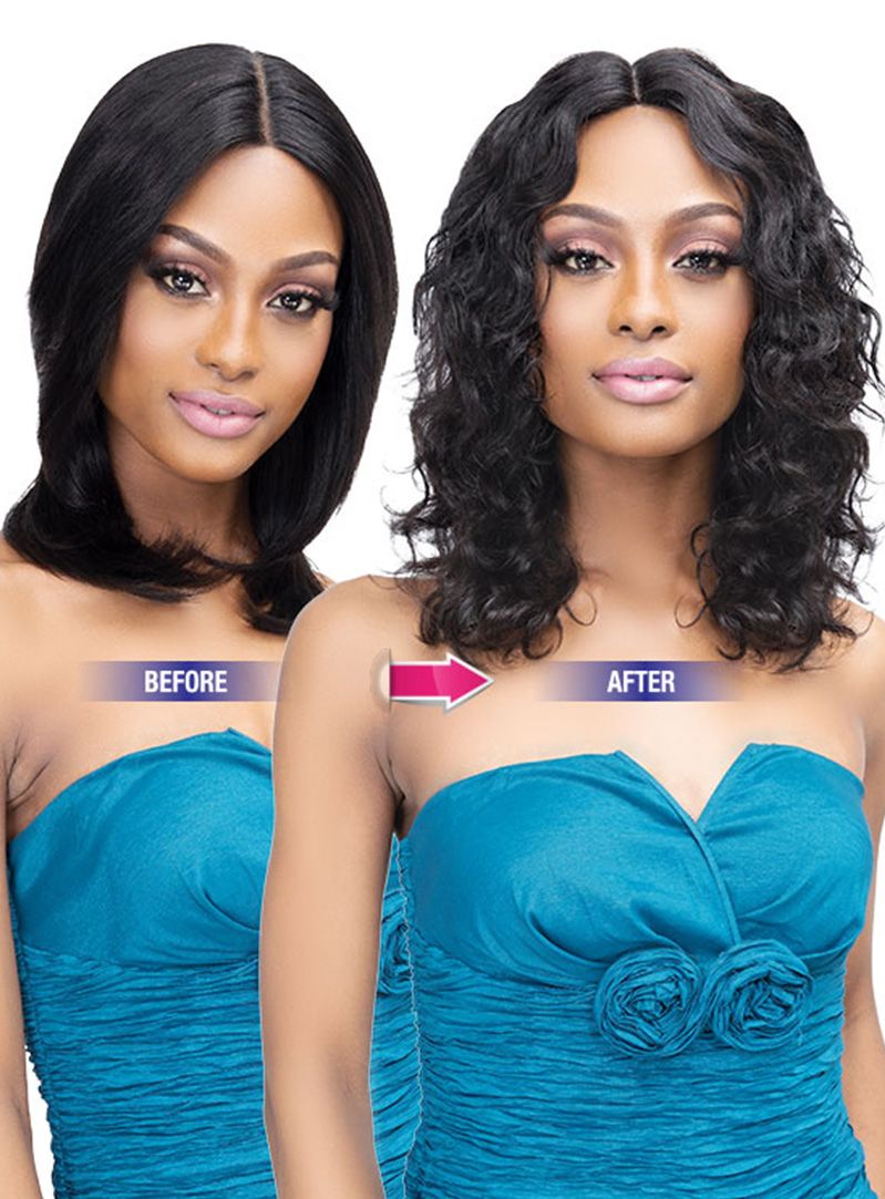 Janet Collection 100% Virgin Remy Indian Hair LUSCIOUS WET N WAVY LACE WIG - NOVA