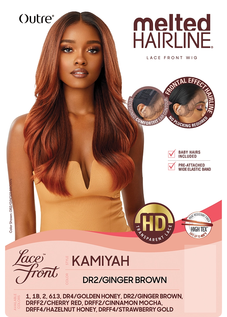 Outre Melted Hairline Glueless HD Lace Front Wig Kamiyah