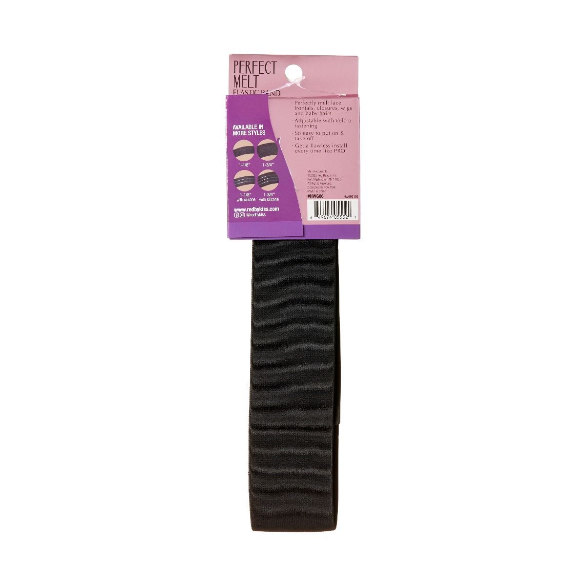 Red by Kiss Perfect Melt Elastic Band - HWG06 Black