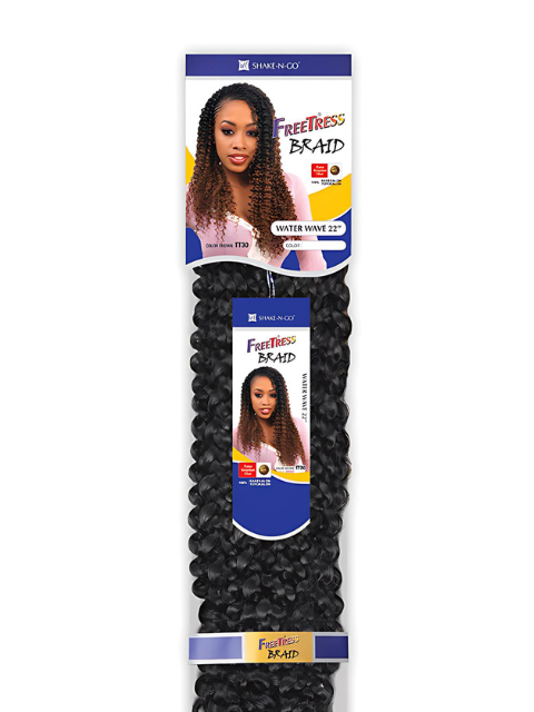 FreeTress Synthetic Crochet Braids Water Wave 22"